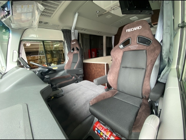 TOYOTA�@�R�[�X�^�[�@XZB60�i2020�N�j�@�Ɂ@RECARO�i���J���j�@SR-7F�@GU100H�@�u���E���@�V�[�g�q�[�^�[�t���@�A�[�����X�g�t���@�~���E�@����