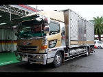HINO レンジャープロ PB-FD8J LFA(2004年) に RECARO(レカロ) SR-7F GK100 BK/BK A/Rタイプ 装着