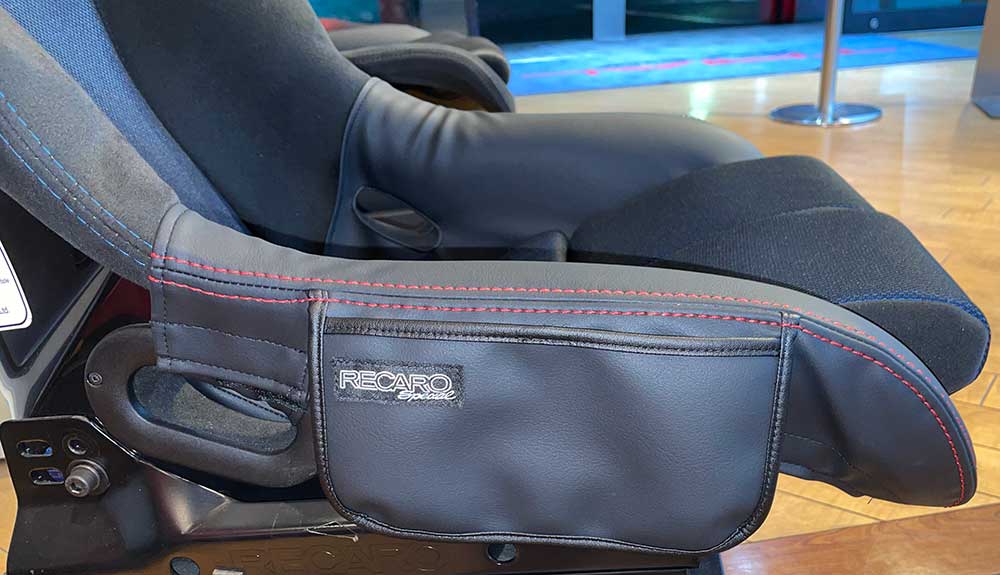 TRIAL オリジナル RS-G専用サイドプロテクター【ポケット・レカロロゴ付き】